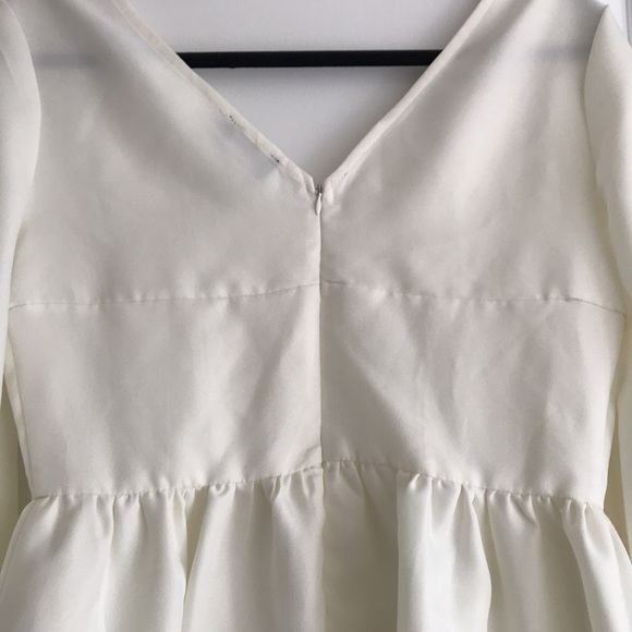 Cream corset mini dress! - Picture 4 of 4